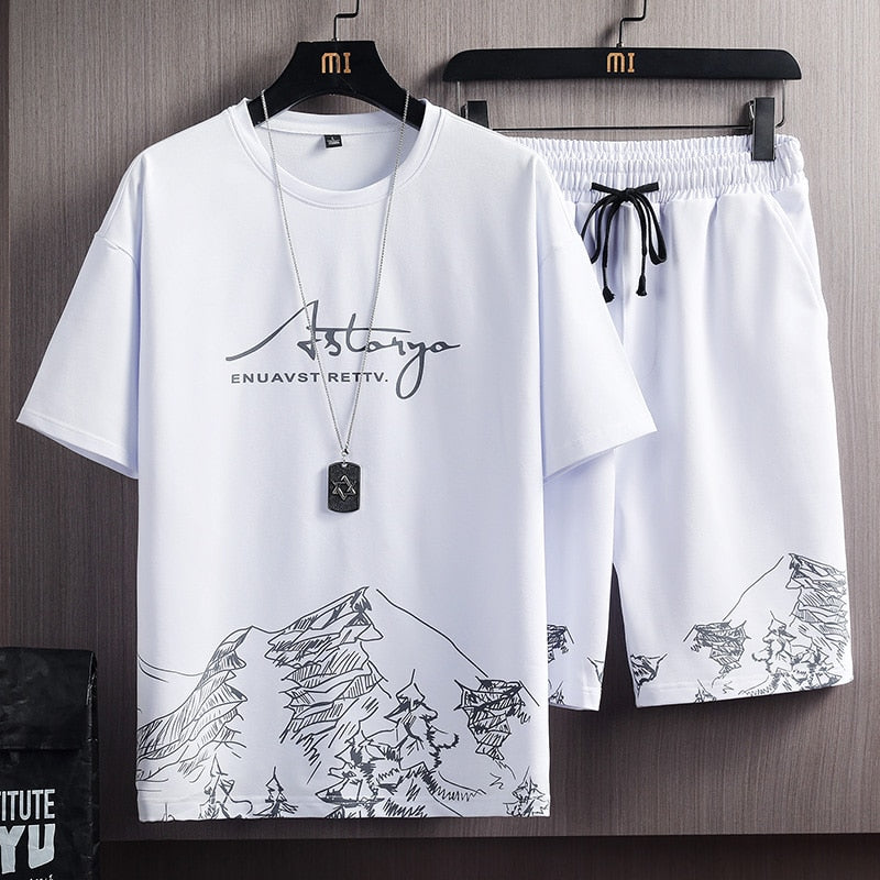 Men Printed 2 Piece Tops & Shirts