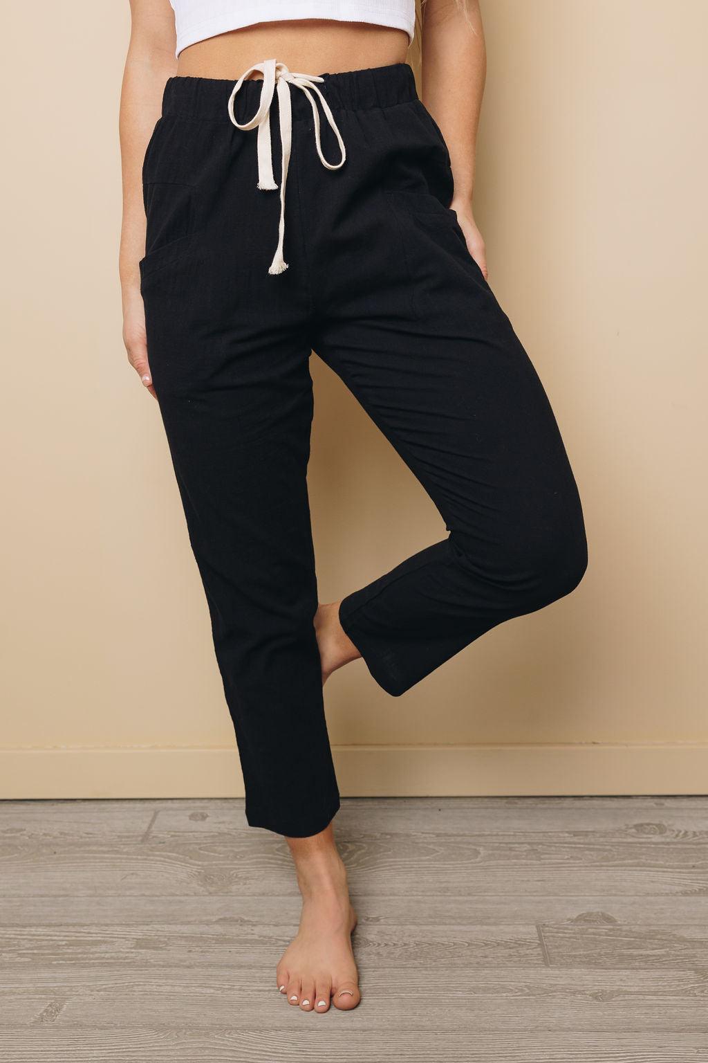 Lara High Waist Pants - Elysian