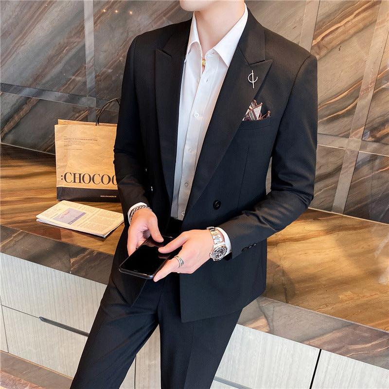 Men’s Casual Slim Fit Coat Suit - Elysian