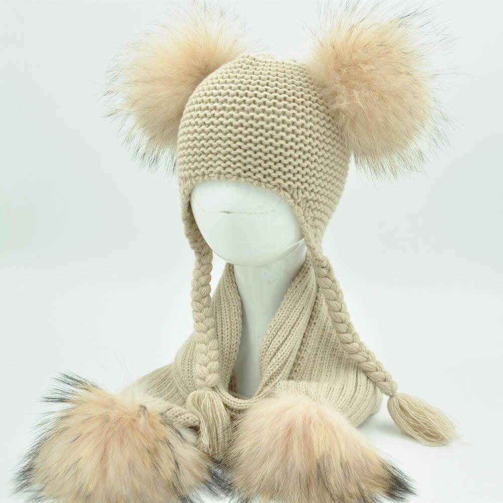 Winter Hat and Scarf for Children - Elysian