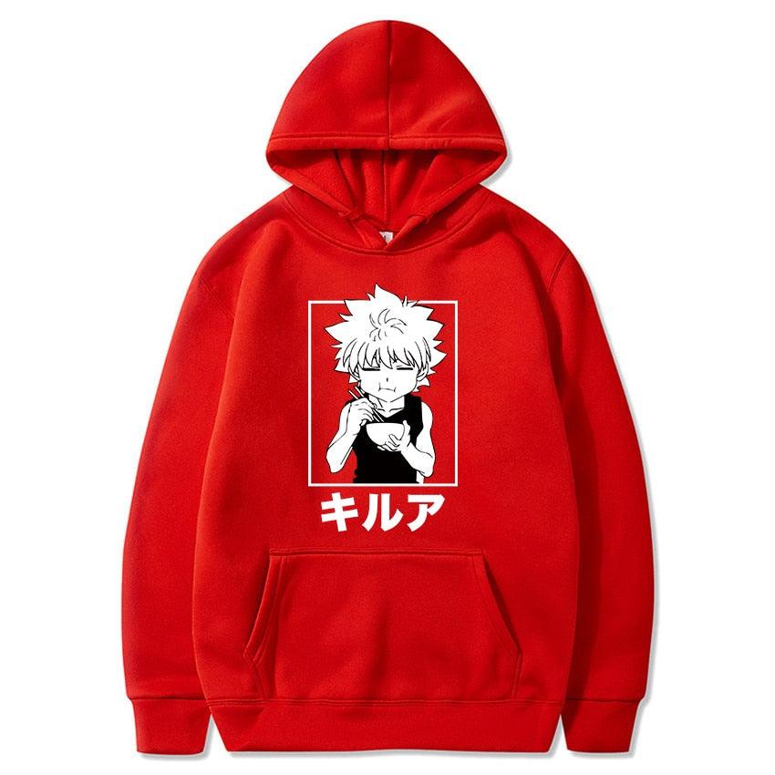 Hunter X Killua Zoldyck Anime Manga Tops Pullover Hoodie - Elysian