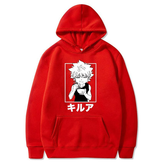 Hunter X Killua Zoldyck Anime Manga Tops Pullover Hoodie - Elysian