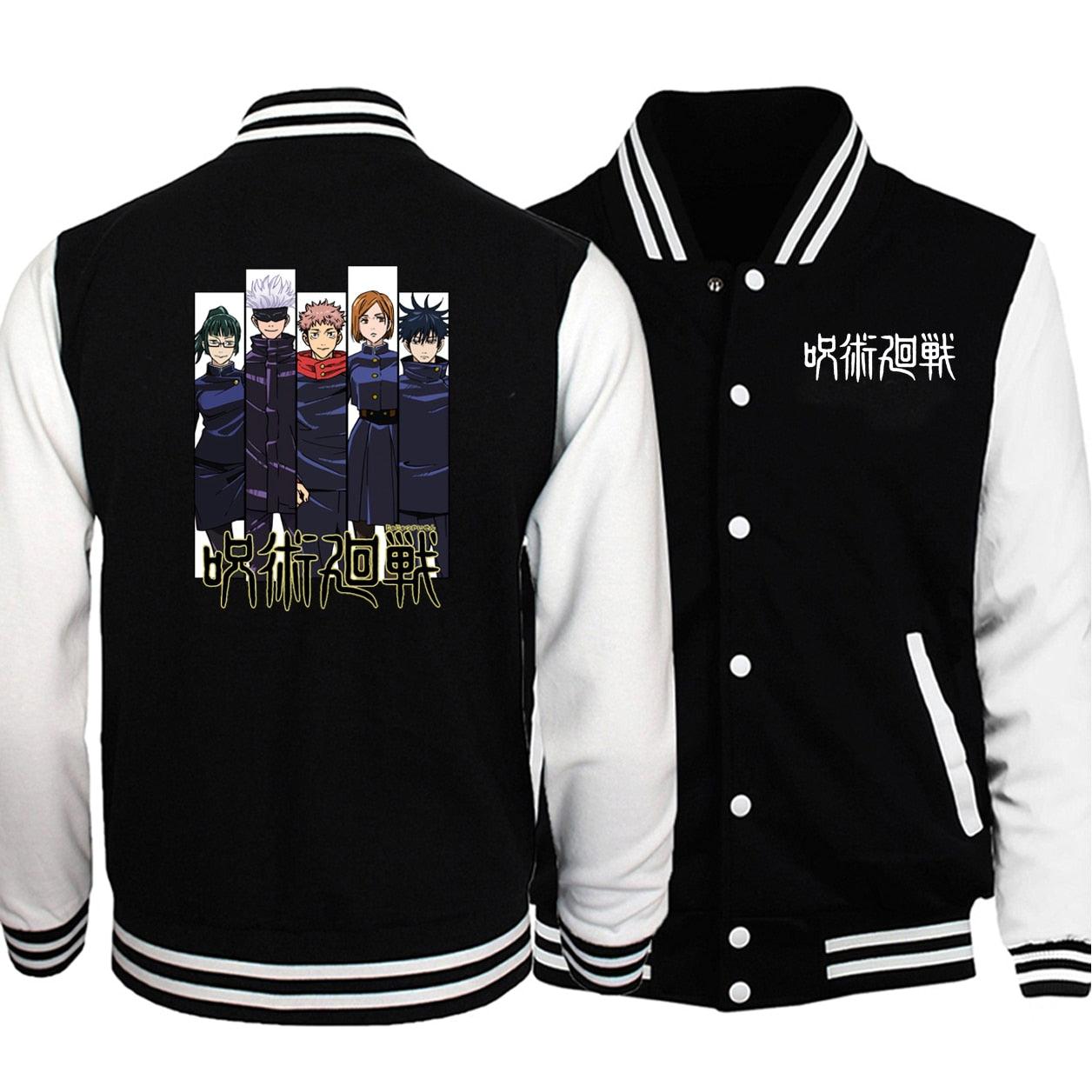 Anime Jujutsu Kaisen Spring Printed Anime Jacket - Elysian