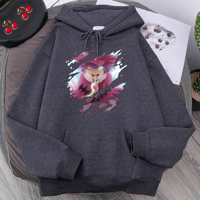 Clover Printing Anime Sweatshirts Hoodie - Elysian