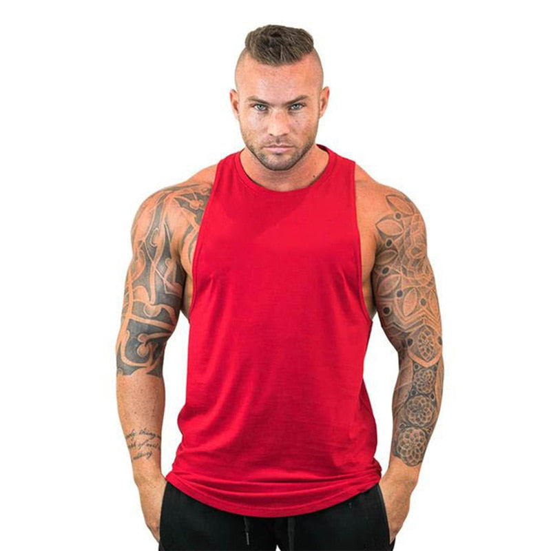 Mens Bodybuilding Sleeveless Tank Tops