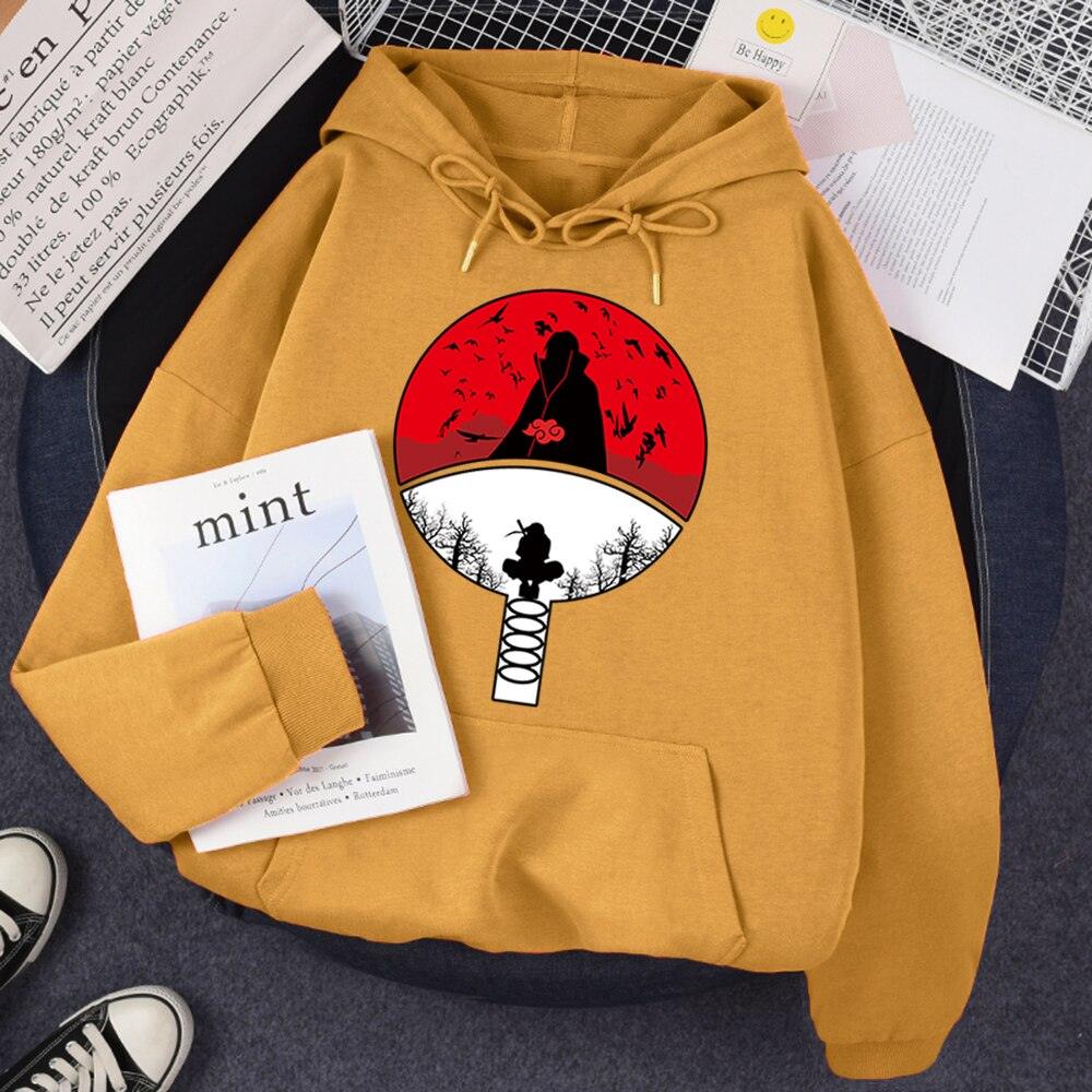 Harajuku Manga Print Street Fashion Loose Anime Wear Hoodie - Elysian