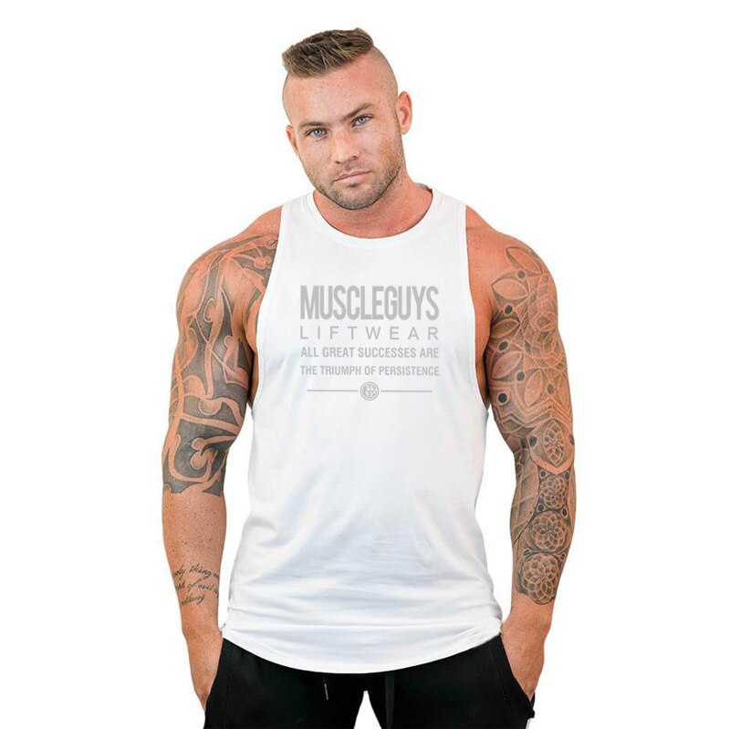 Mens Bodybuilding Sleeveless Tank Tops