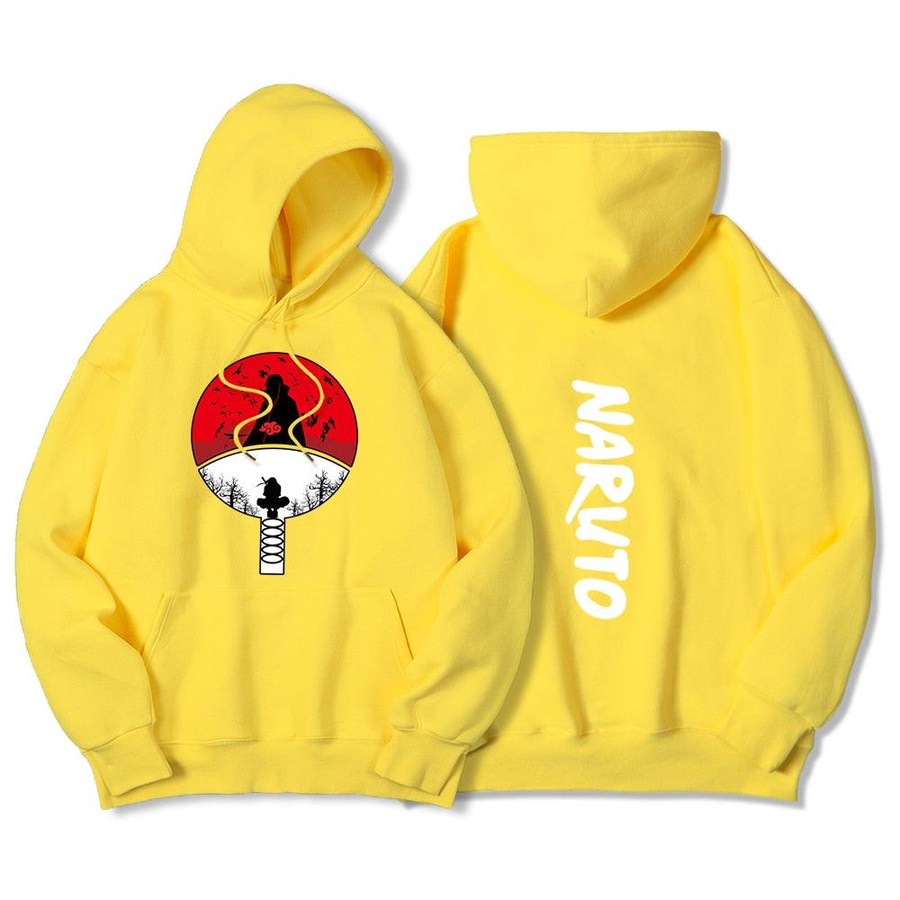 Harajuku Manga Print Street Fashion Loose Anime Wear Hoodie - Elysian