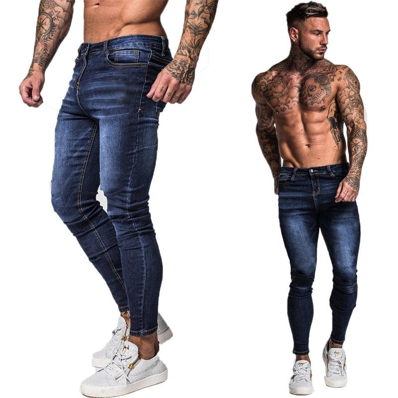 Slim Tight Stretch Ripped Pants for Men - Elysian