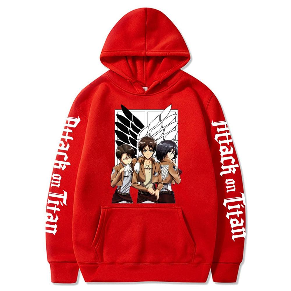 Attack On Titan Sweatshirt Anime Hoodie. - Elysian