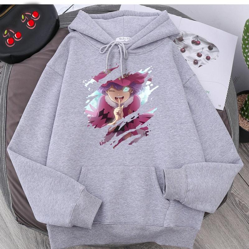 Clover Printing Anime Sweatshirts Hoodie - Elysian