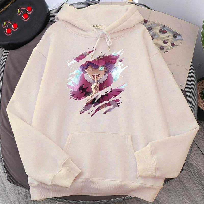 Clover Printing Anime Sweatshirts Hoodie - Elysian