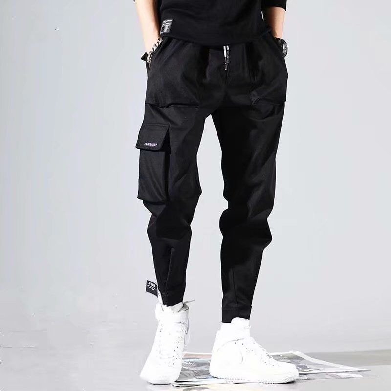 Mens Streetwear Joggers Pockets ants