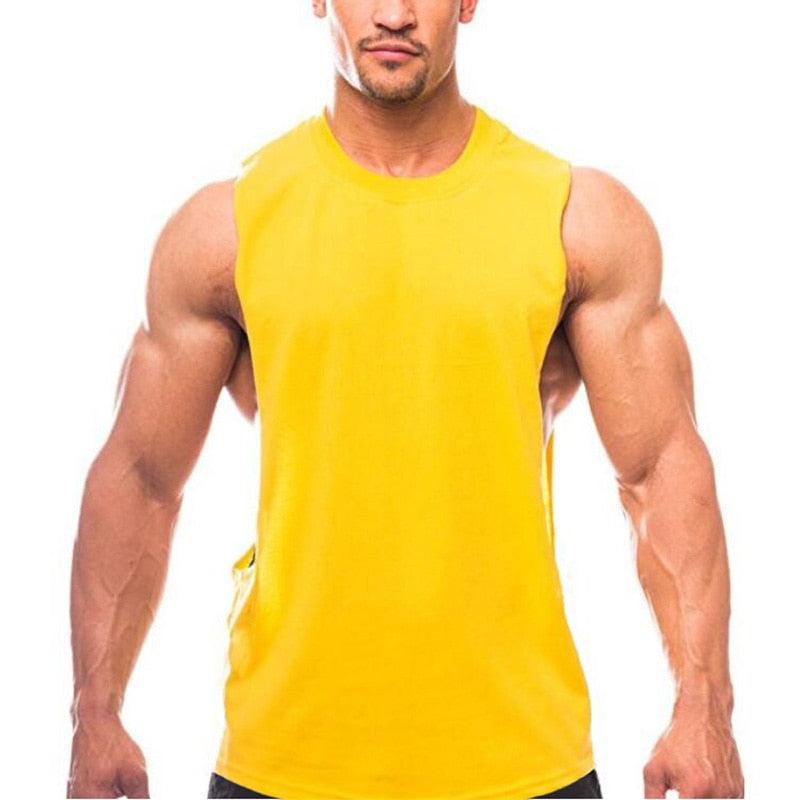 New Plain Tank Top Men - Elysian