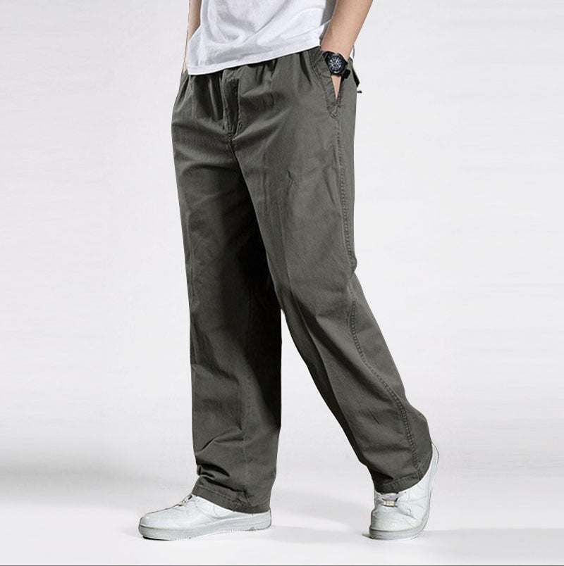 Cargo Cotton Multi-Pocket Mens Trouser