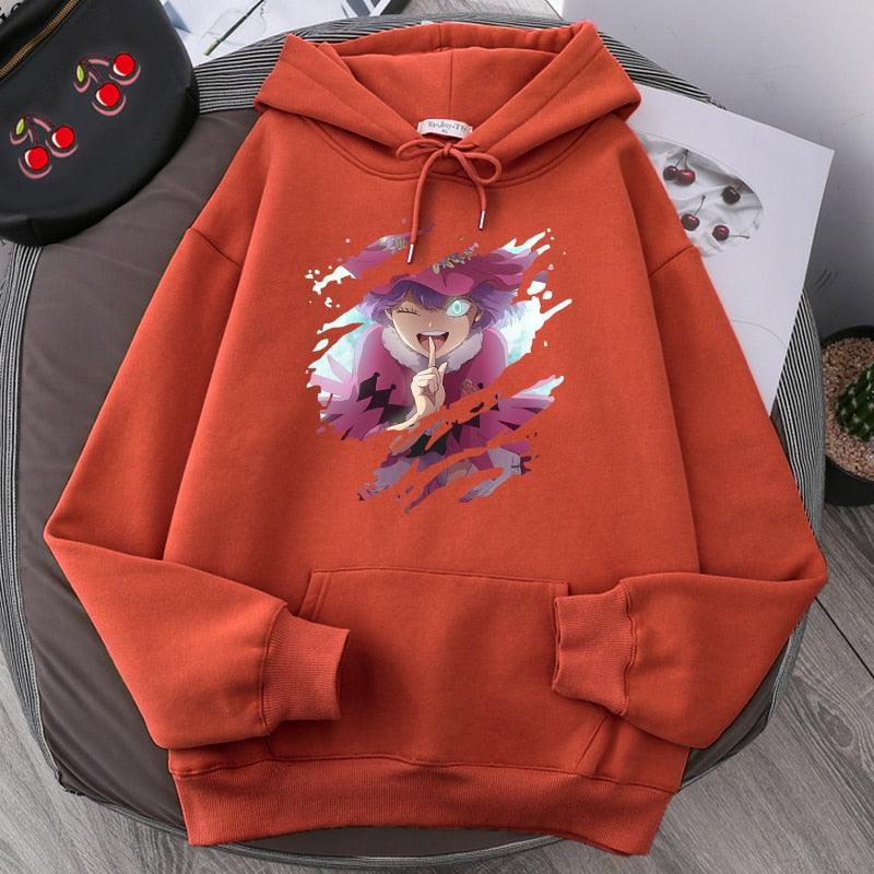 Clover Printing Anime Sweatshirts Hoodie - Elysian