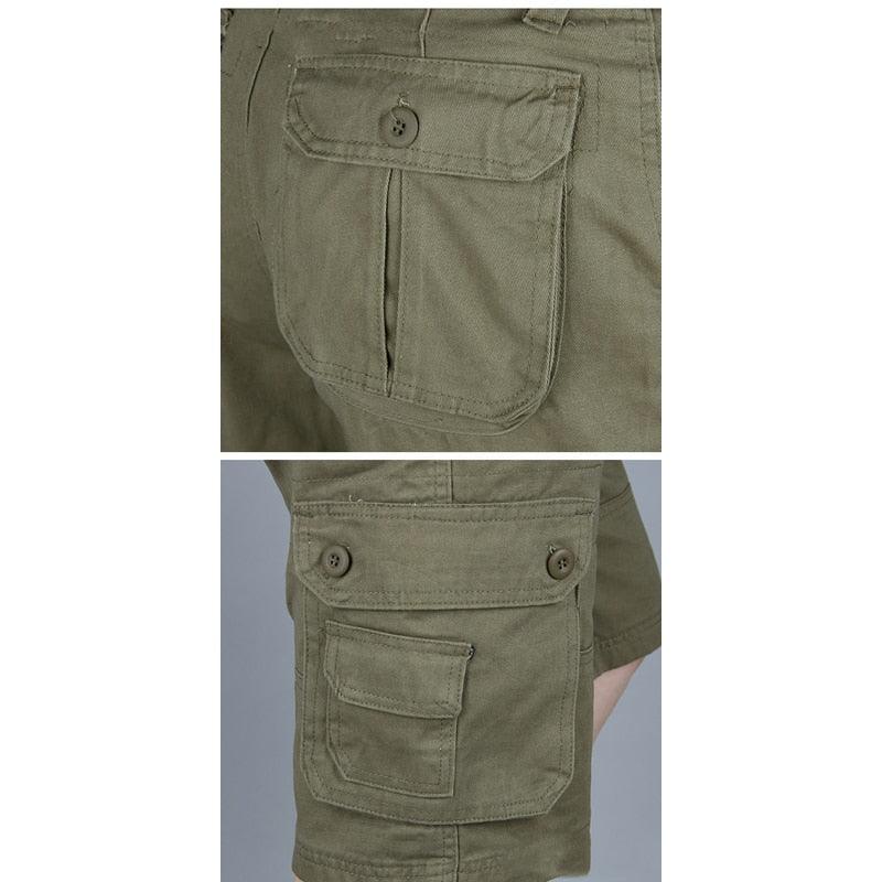 Cargo Shorts Men’s Summer Casual Multi-Pocket Shorts - Elysian