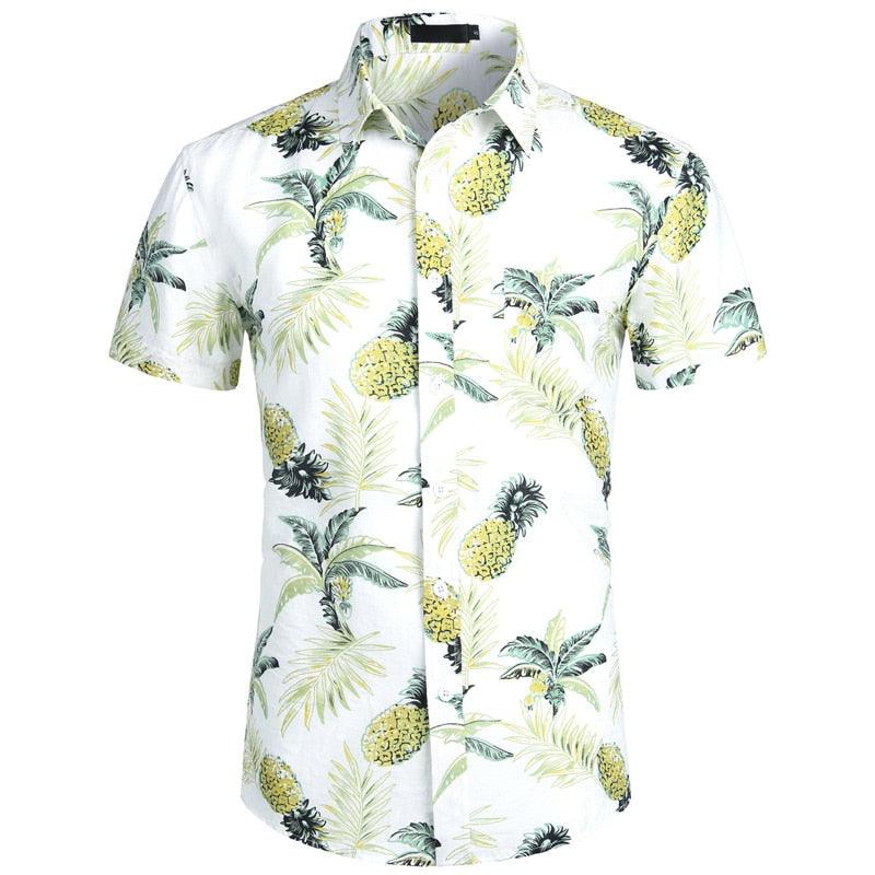 Men’s Hawaiian Short Sleeve Summer Shirt - Elysian