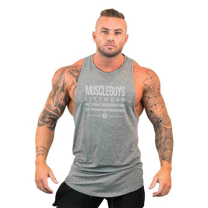 Mens Bodybuilding Sleeveless Tank Tops