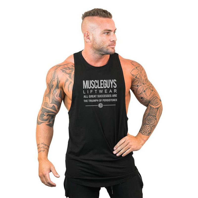 Mens Bodybuilding Sleeveless Tank Tops