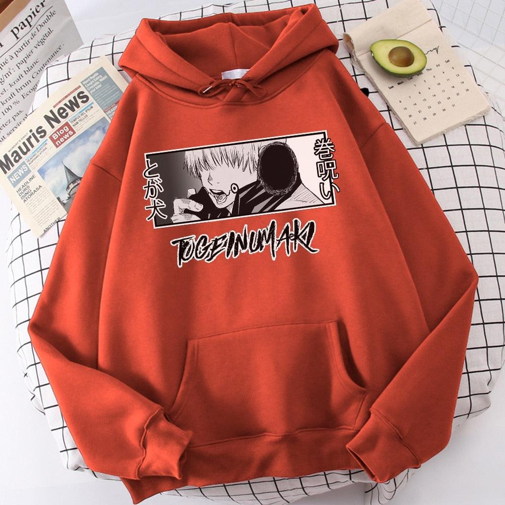 Jujutsu Kaisen Hooded Mens Hip Hop Cool Sweatshirts - Elysian