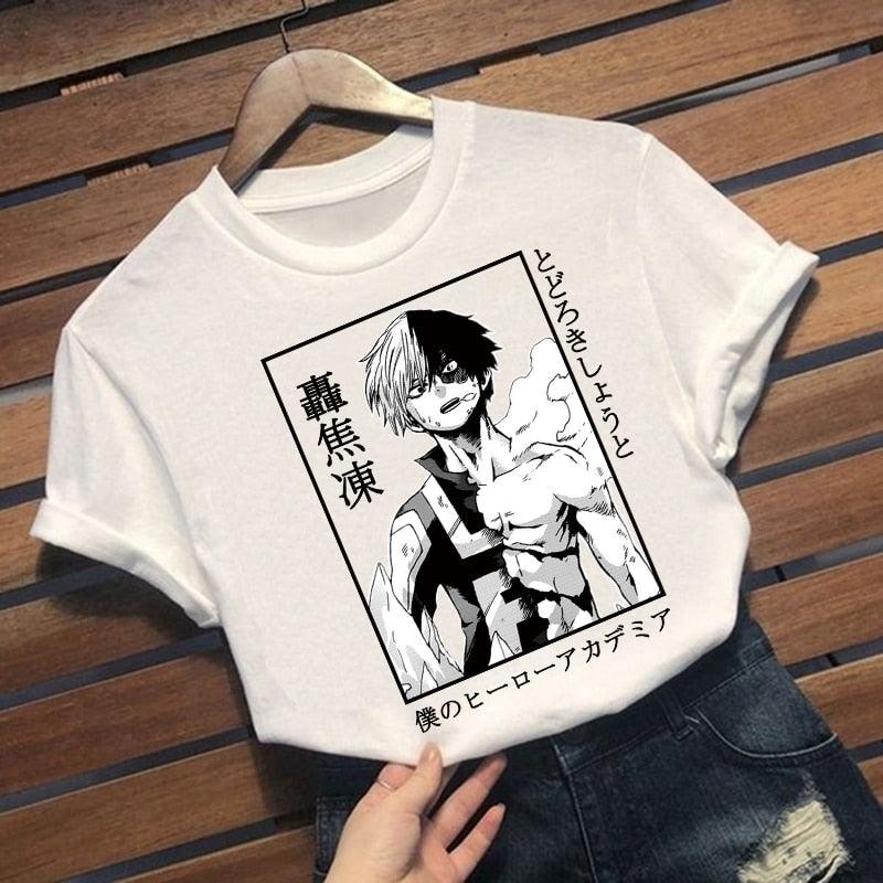 My Hero Academia T-Shirts Casual Harajuku Anime T Shirt - Elysian