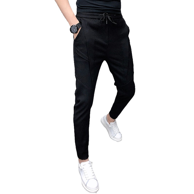 Solid Slim Fit Mens Casual-Wear Pants