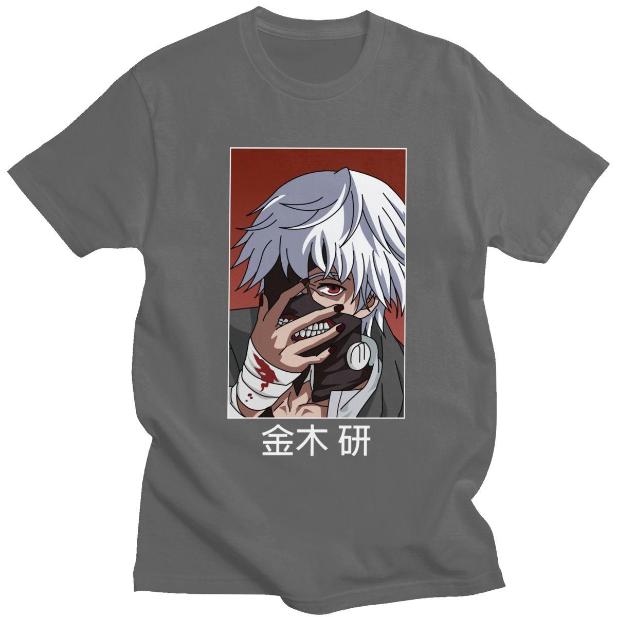 Short Sleeve Japanese Anime Manga O-Neck Tees - Elysian