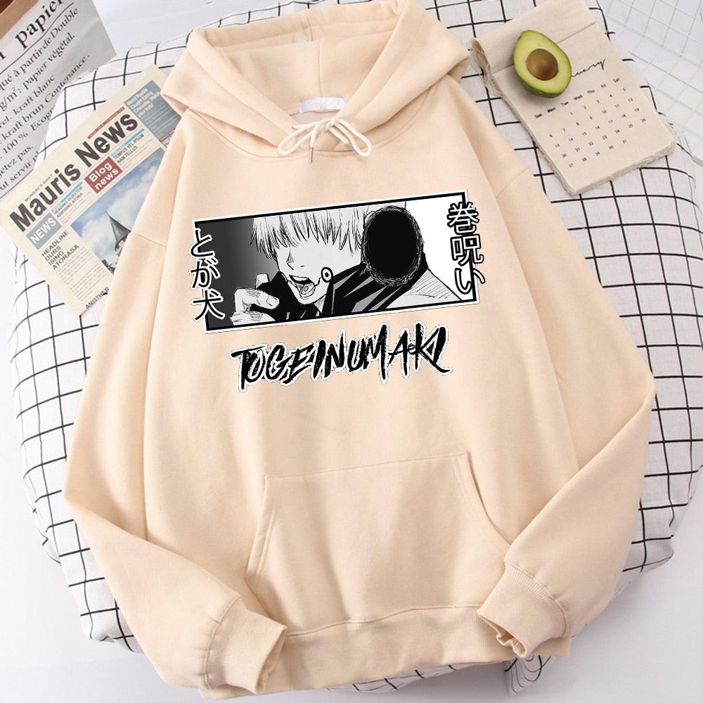 Jujutsu Kaisen Hooded Mens Hip Hop Cool Sweatshirts - Elysian