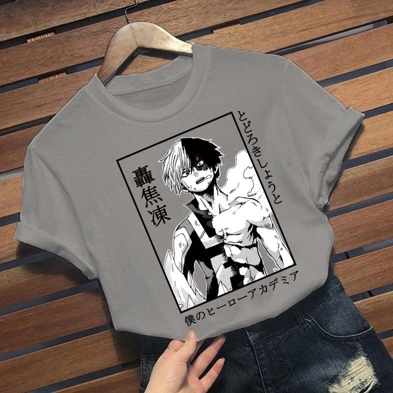 My Hero Academia T-Shirts Casual Harajuku Anime T Shirt - Elysian