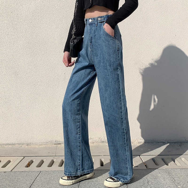 Long Wide Bottom Women’s Denim