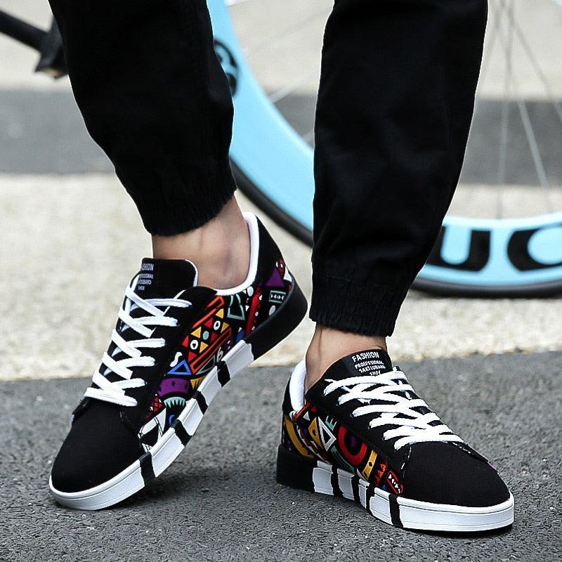 Casual Men Sneakers Printed - Elysian