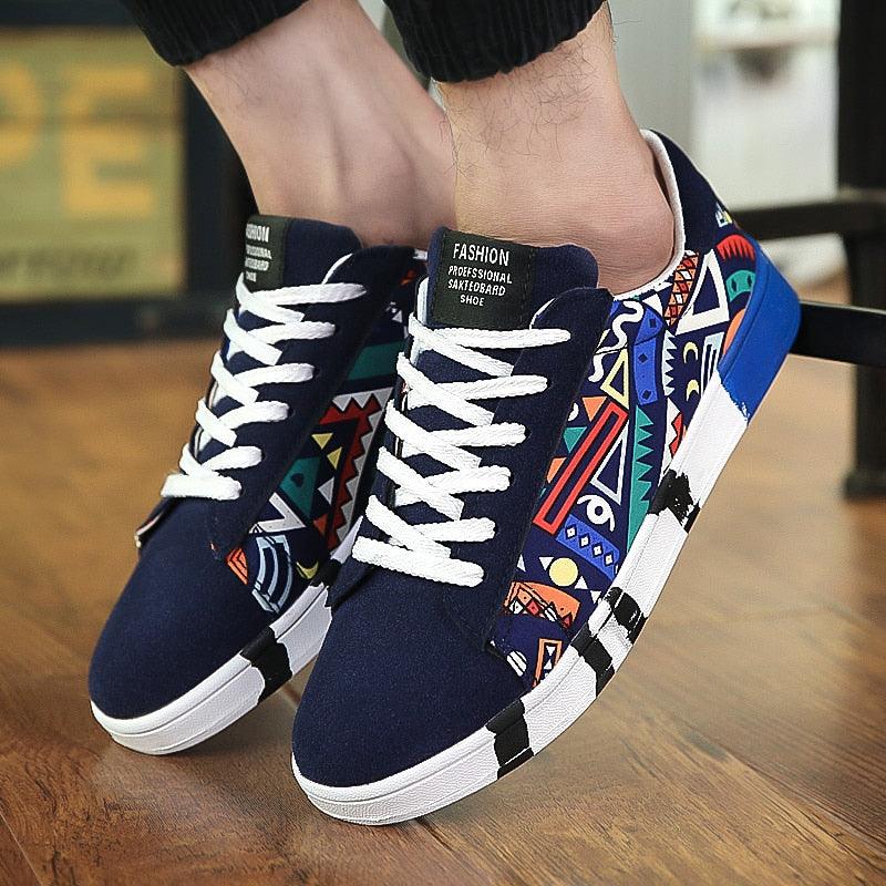 Casual Men Sneakers Printed - Elysian