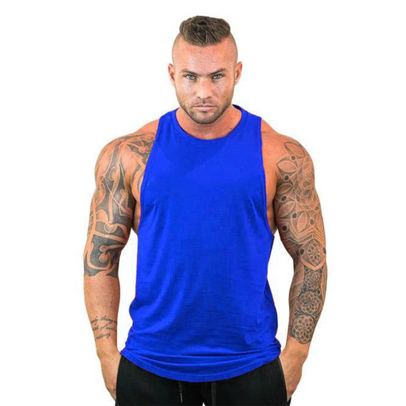 Mens Bodybuilding Sleeveless Tank Tops