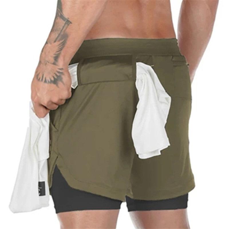 Running Shorts Men 2 In 1 - Elysian