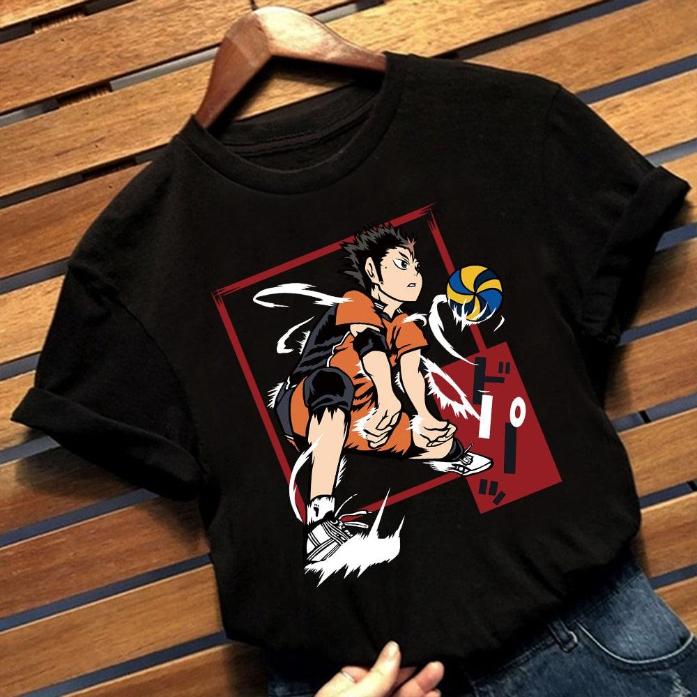 Kuroo Anime Manga Shoyo Volleyball Cool Short Sleeve T-Shirt - Elysian