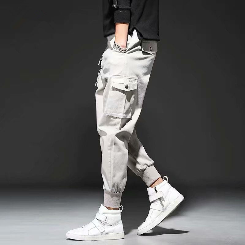 Mens Streetwear Joggers Pockets ants