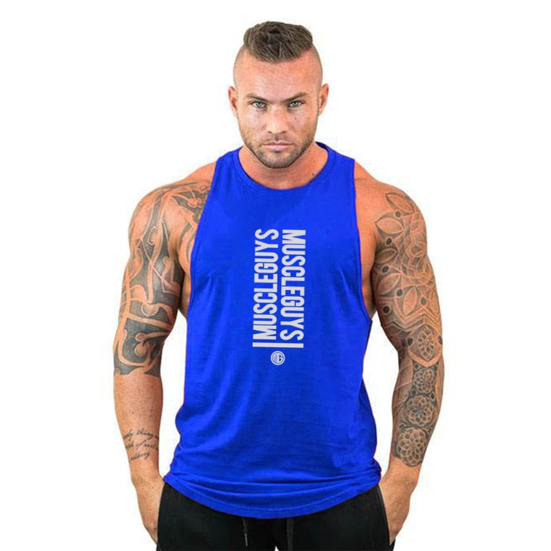 Mens Bodybuilding Sleeveless Tank Tops