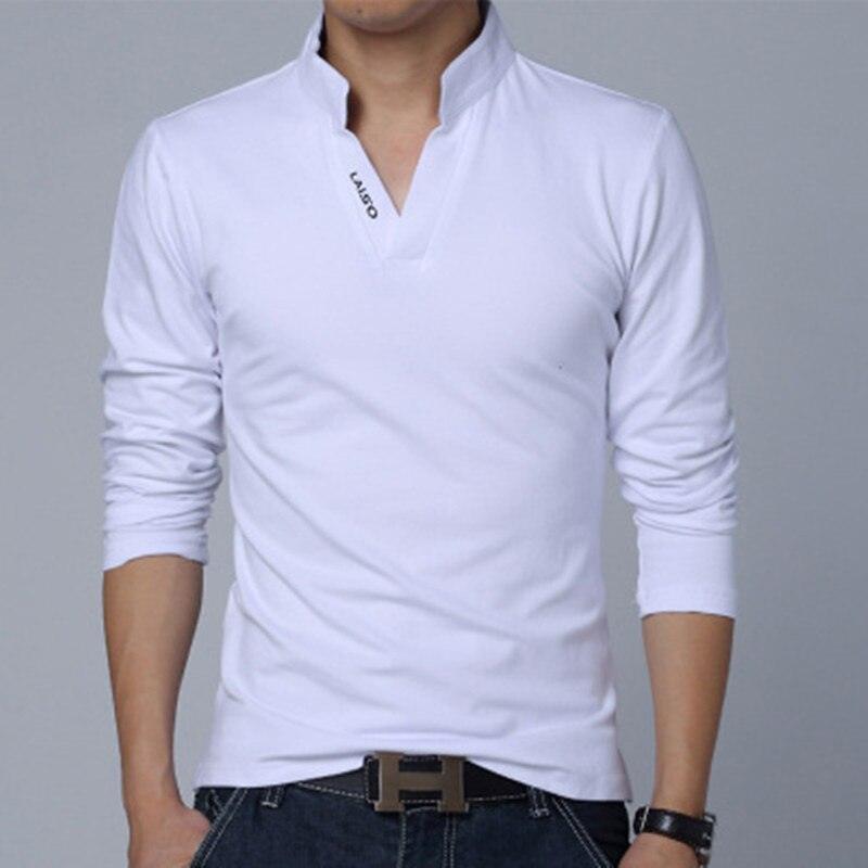 Long Sleeves Casual Slim Fit Cotton T-shirt Men’s - Elysian