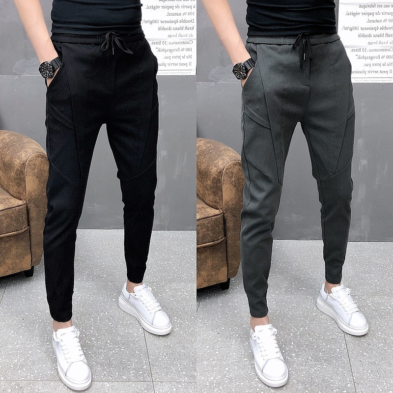 Solid Slim Fit Mens Casual-Wear Pants