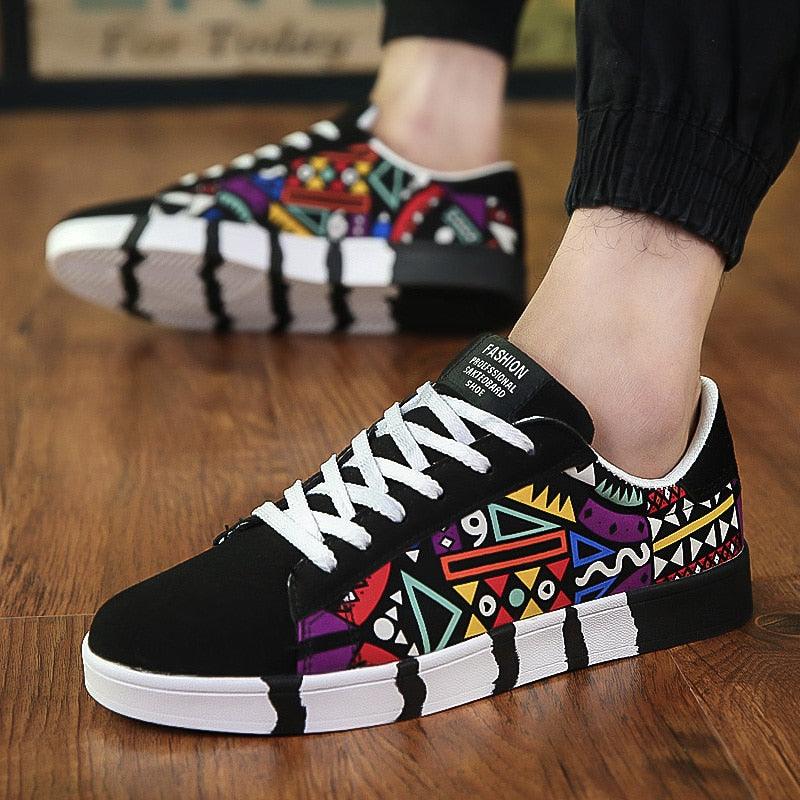 Casual Men Sneakers Printed - Elysian