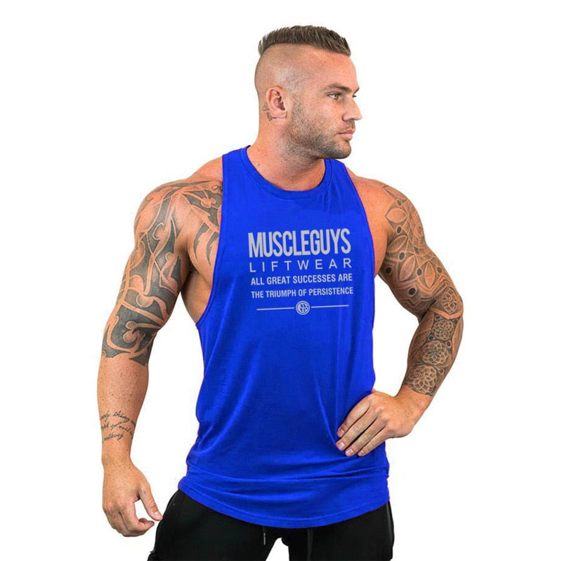 Mens Bodybuilding Sleeveless Tank Tops