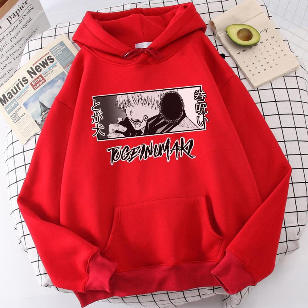 Jujutsu Kaisen Hooded Mens Hip Hop Cool Sweatshirts - Elysian