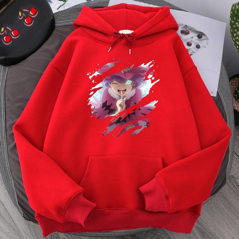 Clover Printing Anime Sweatshirts Hoodie - Elysian