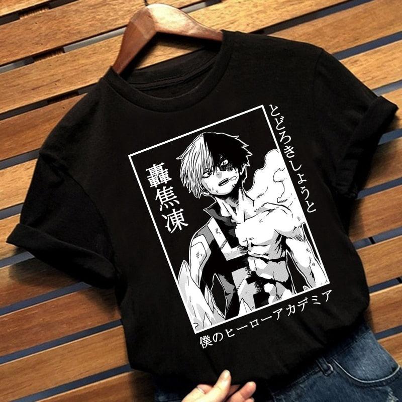 My Hero Academia T-Shirts Casual Harajuku Anime T Shirt - Elysian