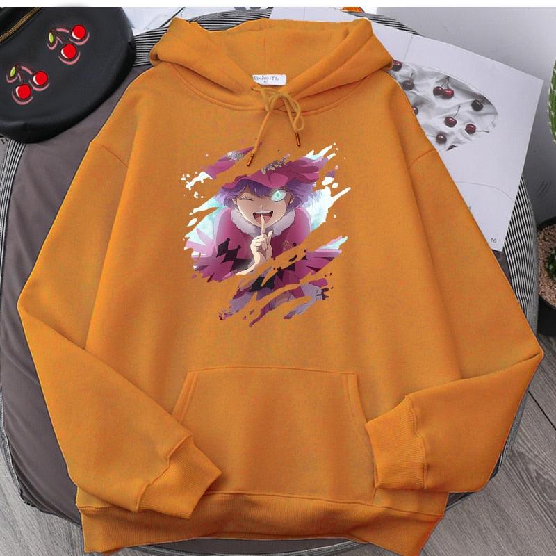 Clover Printing Anime Sweatshirts Hoodie - Elysian