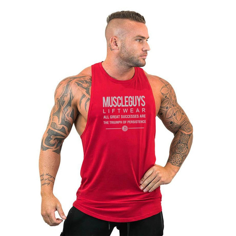 Mens Bodybuilding Sleeveless Tank Tops