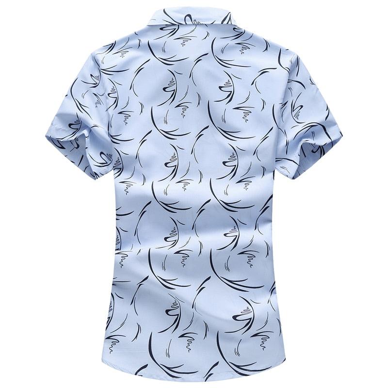 Plus Size Men’s Short Sleeve Hawaii Shirt - Elysian