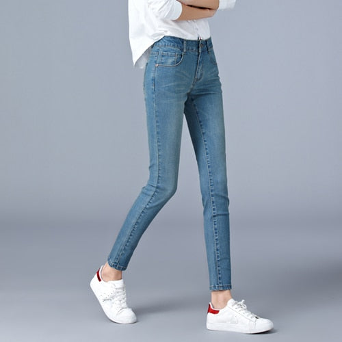 Slim Skinny High Waist Jeans