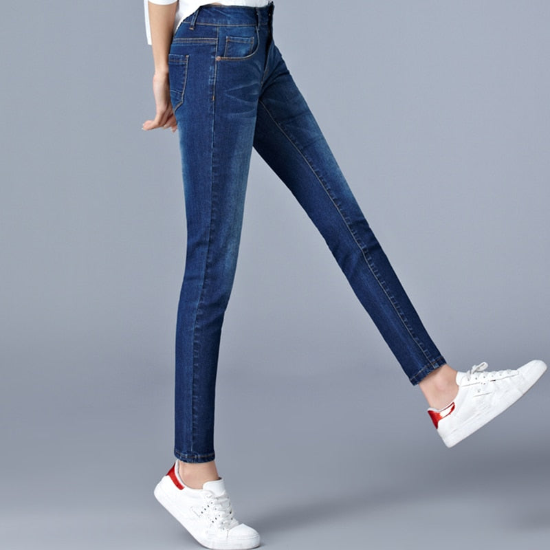 Slim Skinny High Waist Jeans